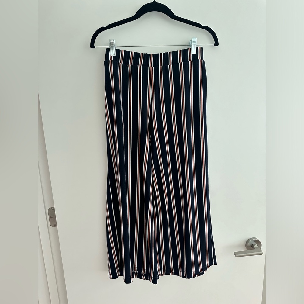 Banana Republic Wide Leg Stretchy Culottes (Navy)